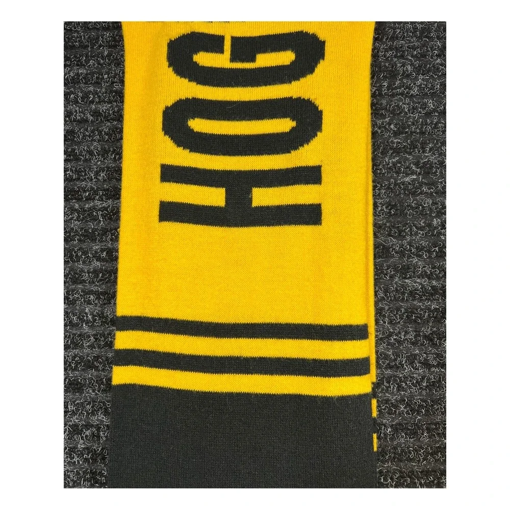 Harry Potter Hogwarts Crest Long Knit Scarf‎ - Pre Owned